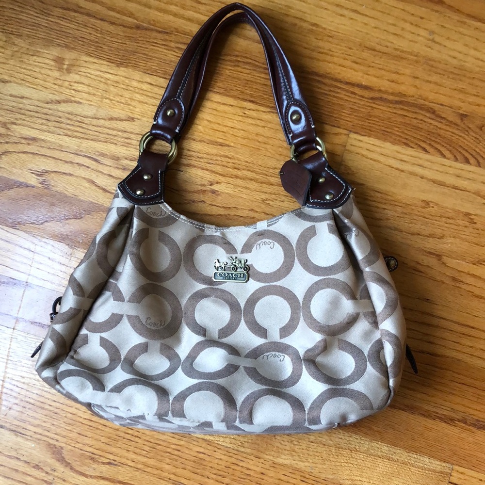 Coach satchel style bag